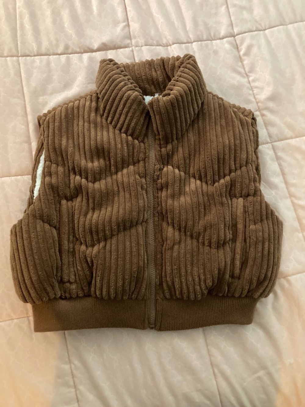 Corduroy Brown Vest